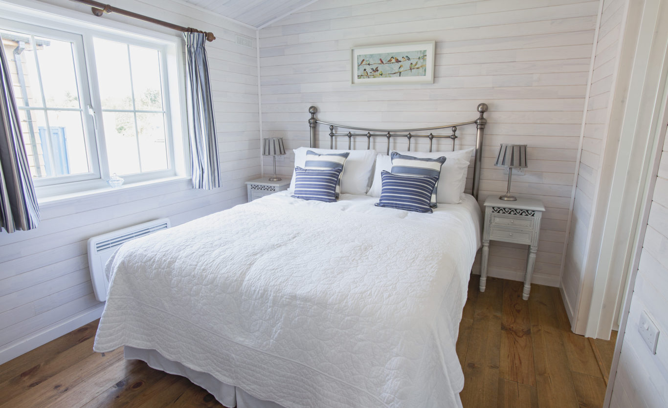 The New England Timber Lodge — Master Bedroom