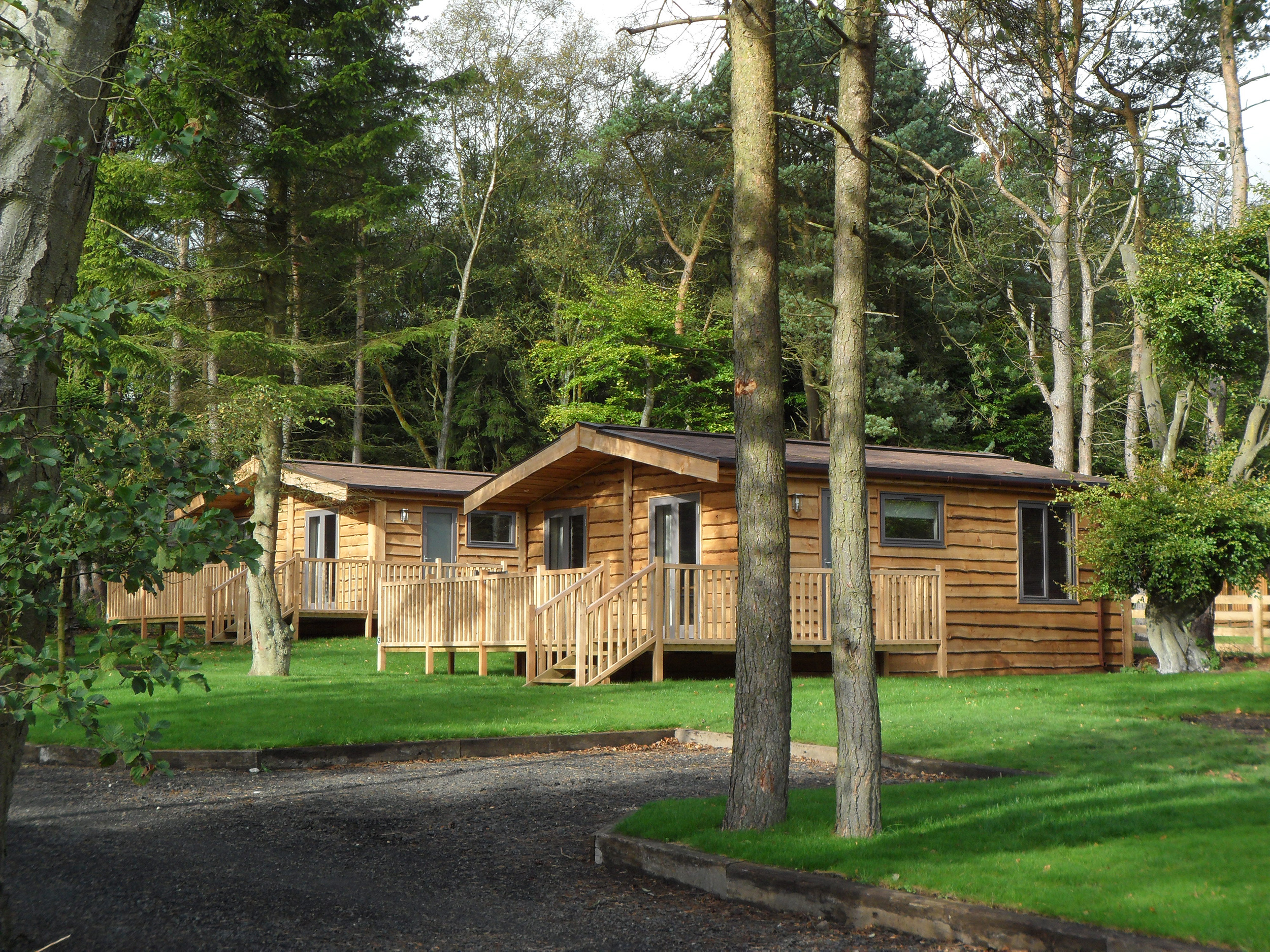 Woodsman quality built timber lodge