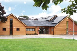 Exterior of Cholsey Pavilion