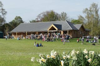 External front view of Moulsford Pavilion