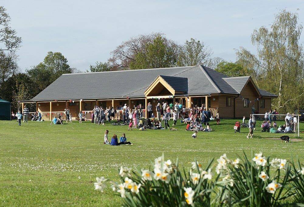 External front view of Moulsford Pavilion