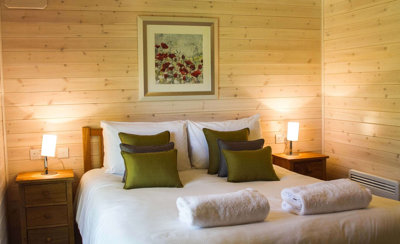 The Skyline Timber Lodge – Master bedroom