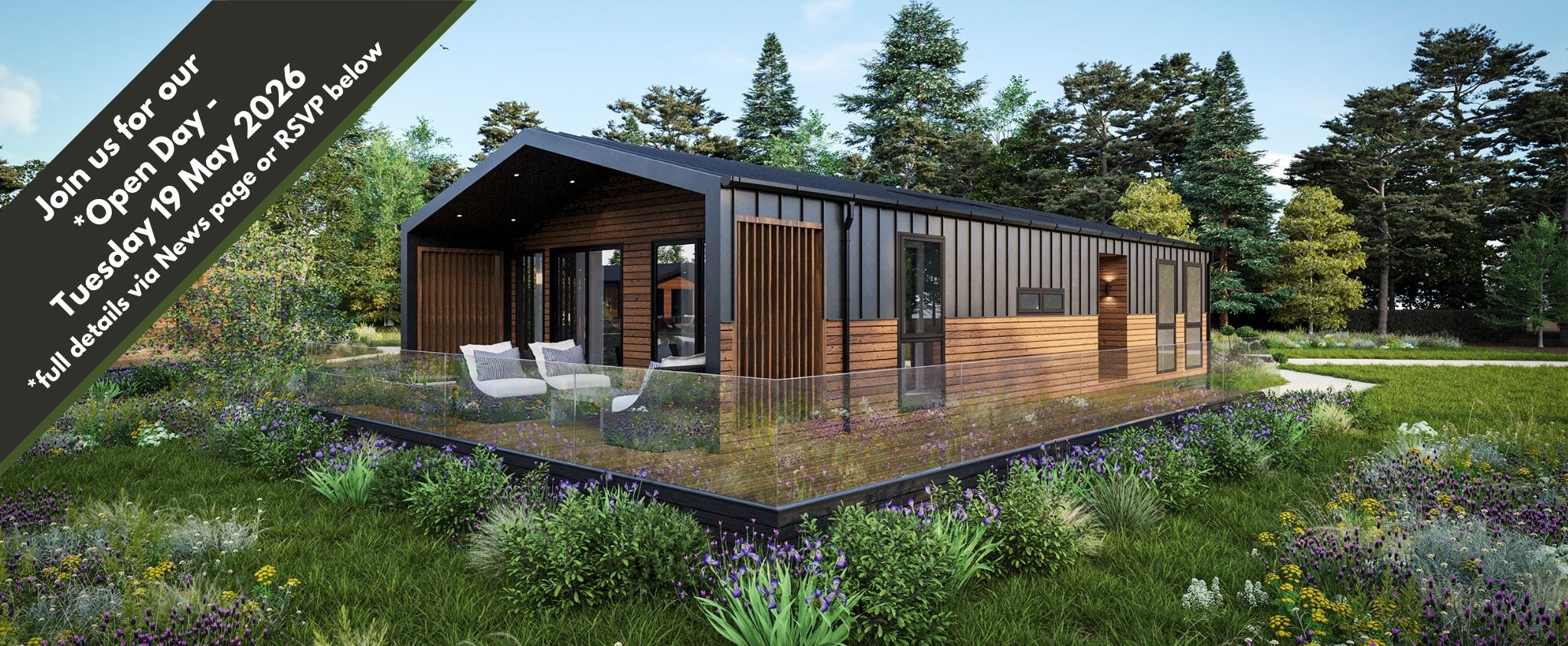 Pinelog Open Day banner